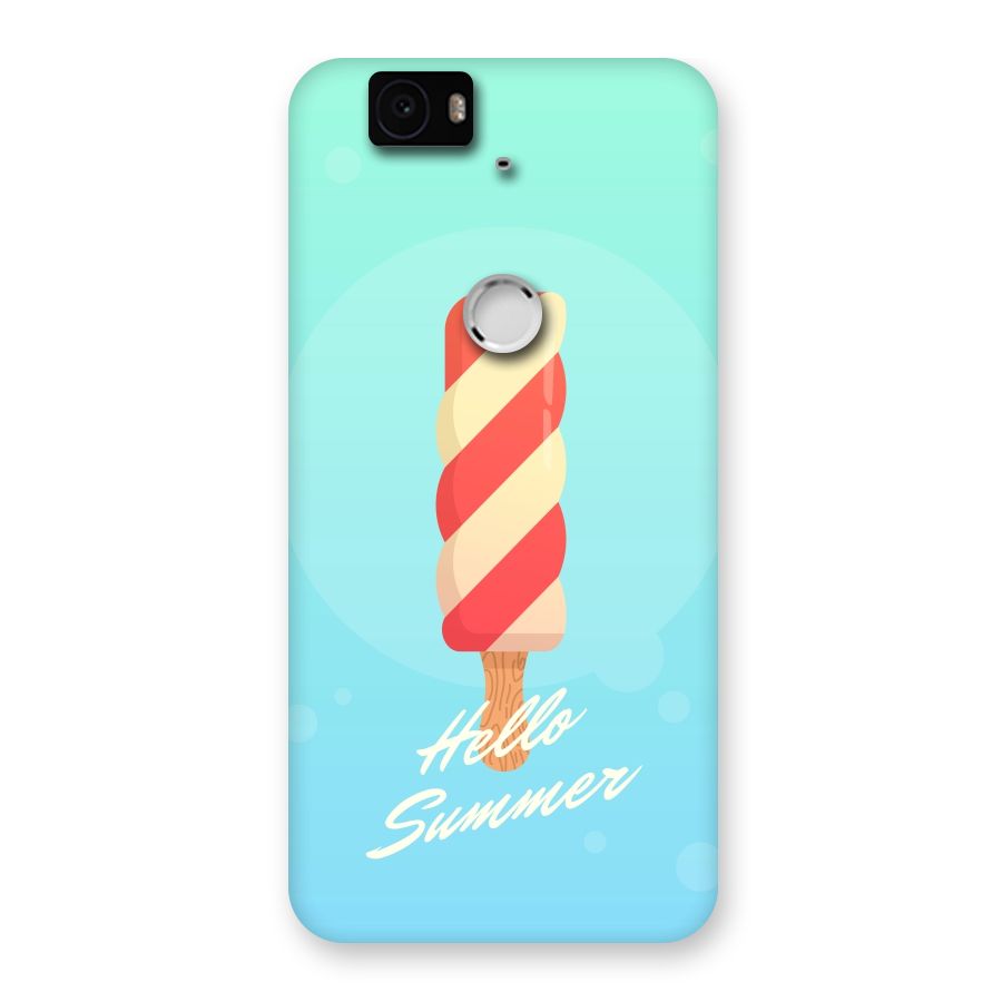 Hello Summer Back Case for Google Nexus-6P