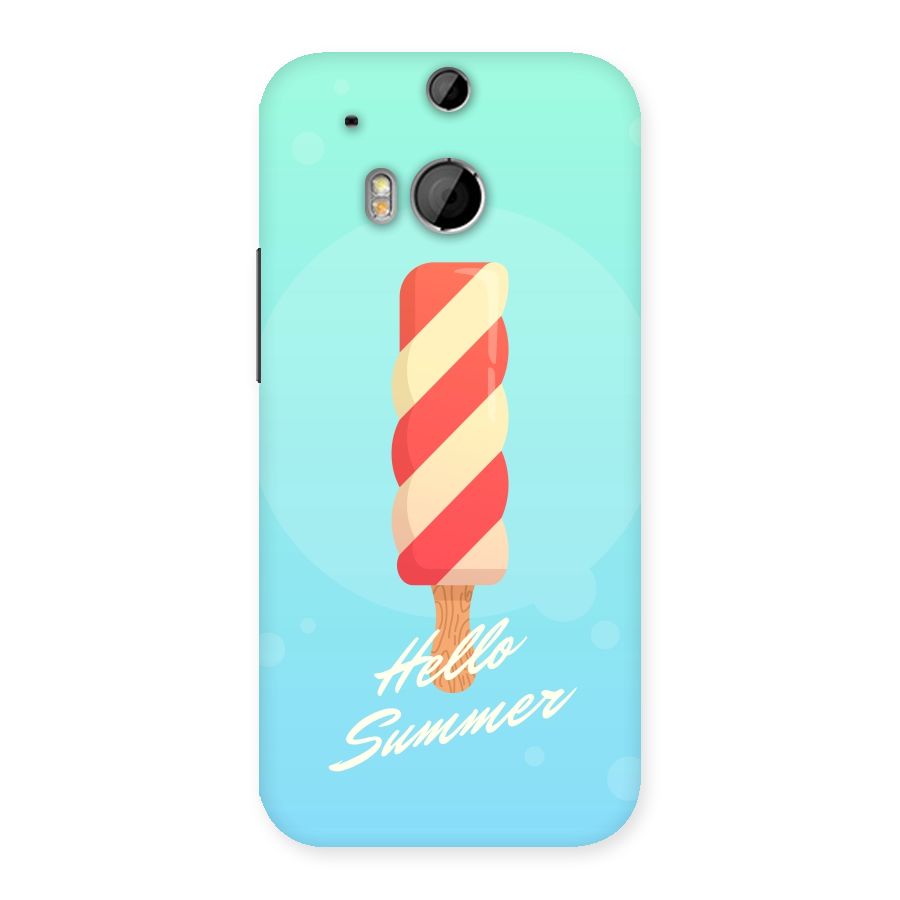Hello Summer Back Case for HTC One M8