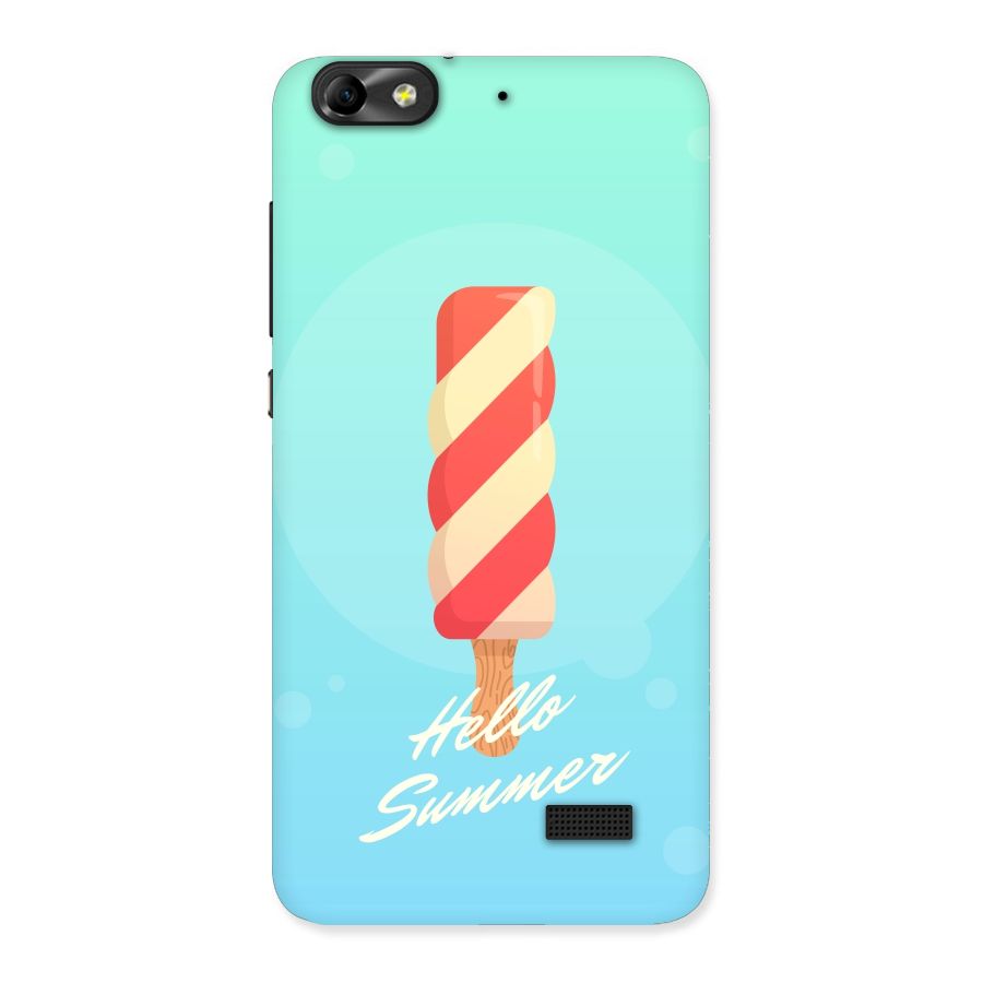 Hello Summer Back Case for Honor 4C