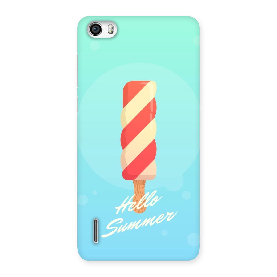 Hello Summer Back Case for Honor 6