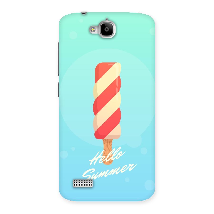 Hello Summer Back Case for Honor Holly