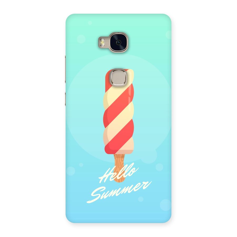 Hello Summer Back Case for Huawei Honor 5X