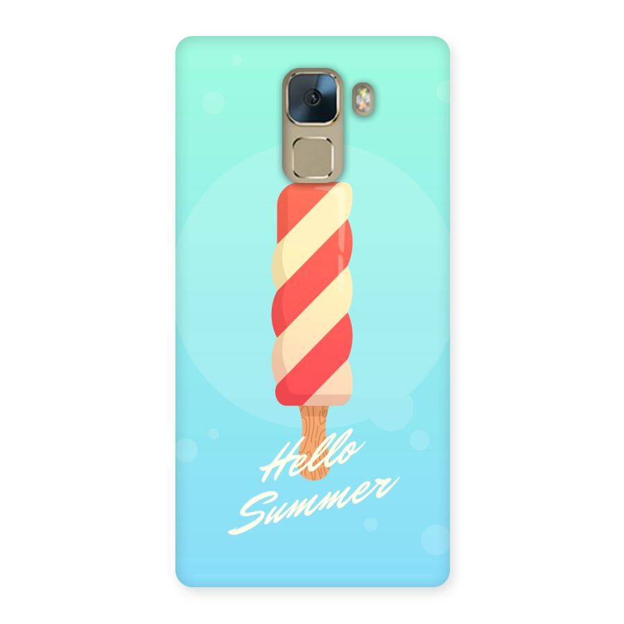 Hello Summer Back Case for Huawei Honor 7