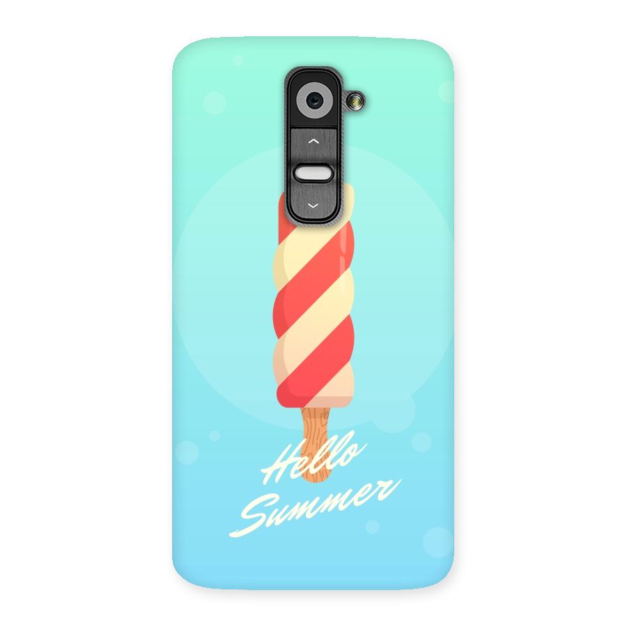 Hello Summer Back Case for LG G2