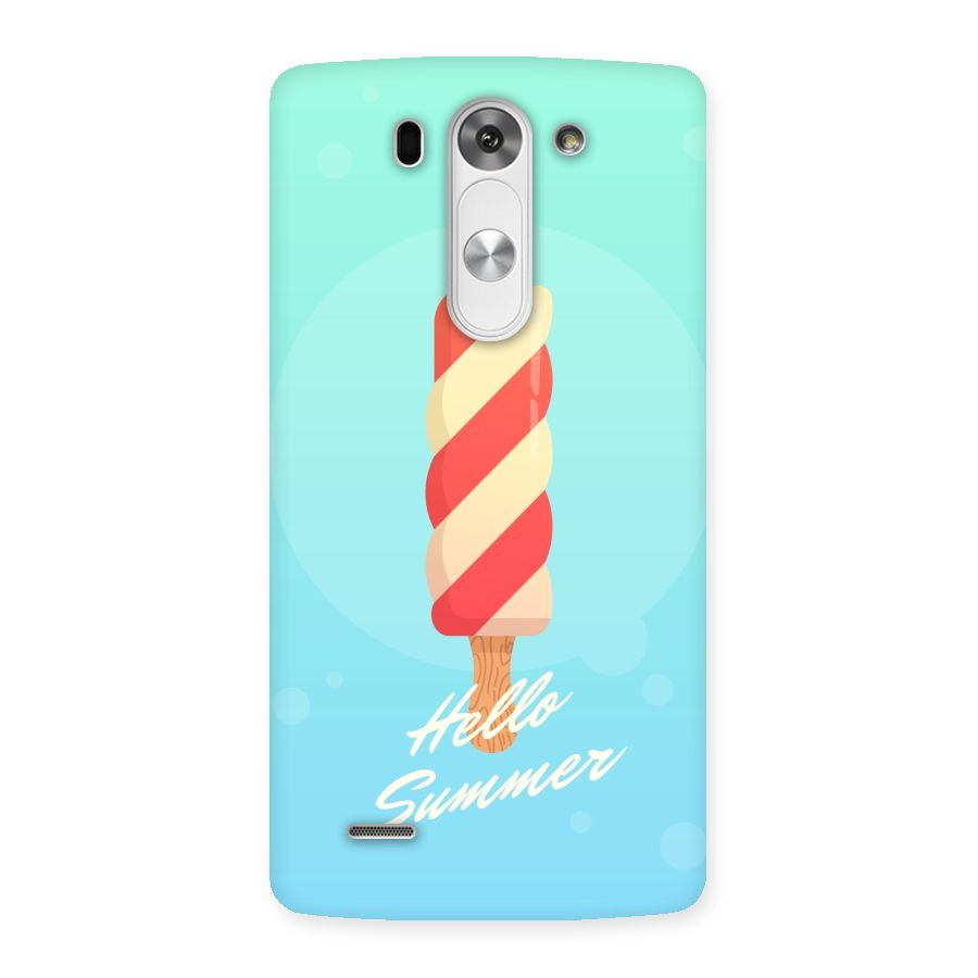 Hello Summer Back Case for LG G3 Beat