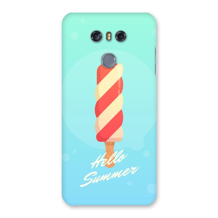 Hello Summer Back Case for LG G6