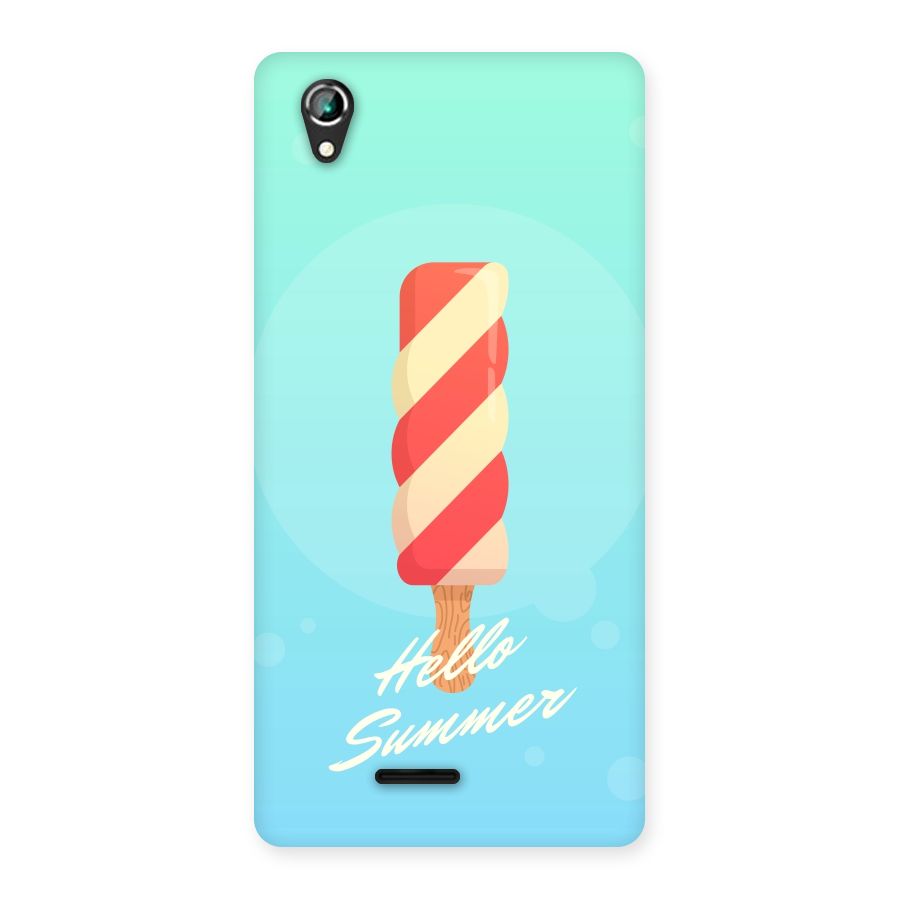 Hello Summer Back Case for Lava Iris 800