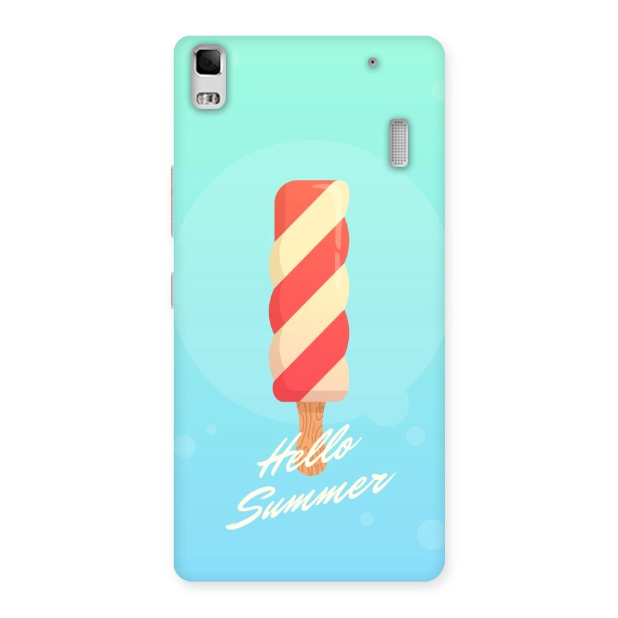 Hello Summer Back Case for Lenovo A7000