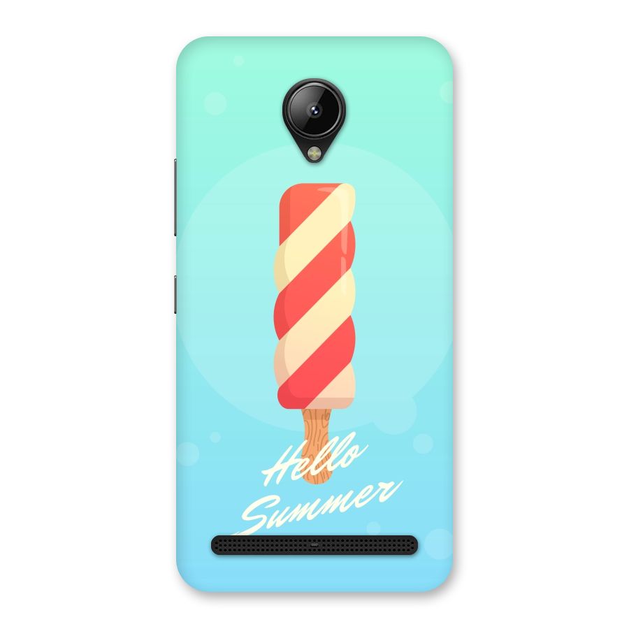 Hello Summer Back Case for Lenovo C2