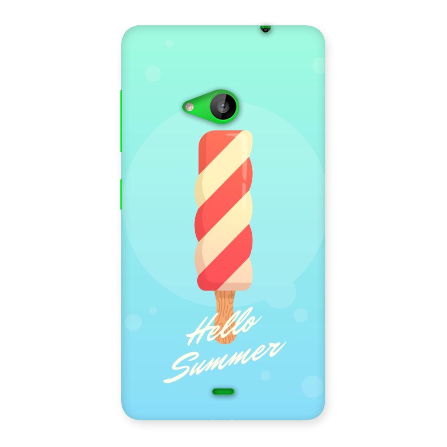 Hello Summer Back Case for Lumia 535