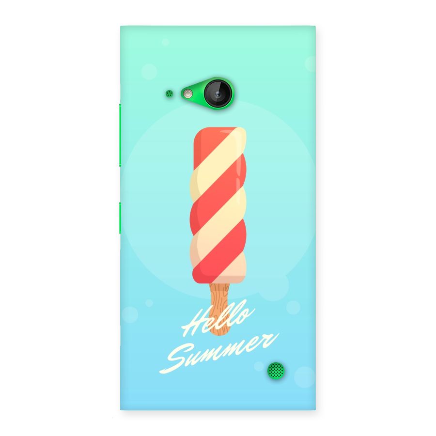 Hello Summer Back Case for Lumia 730