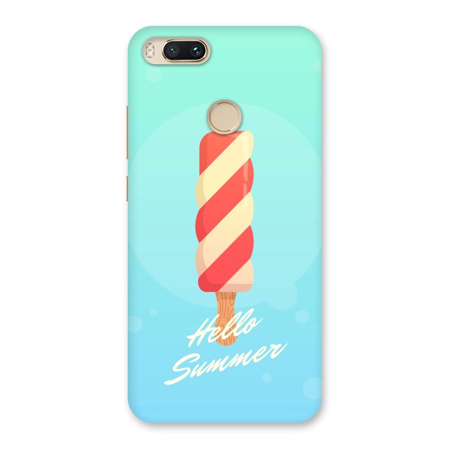 Hello Summer Back Case for Mi A1