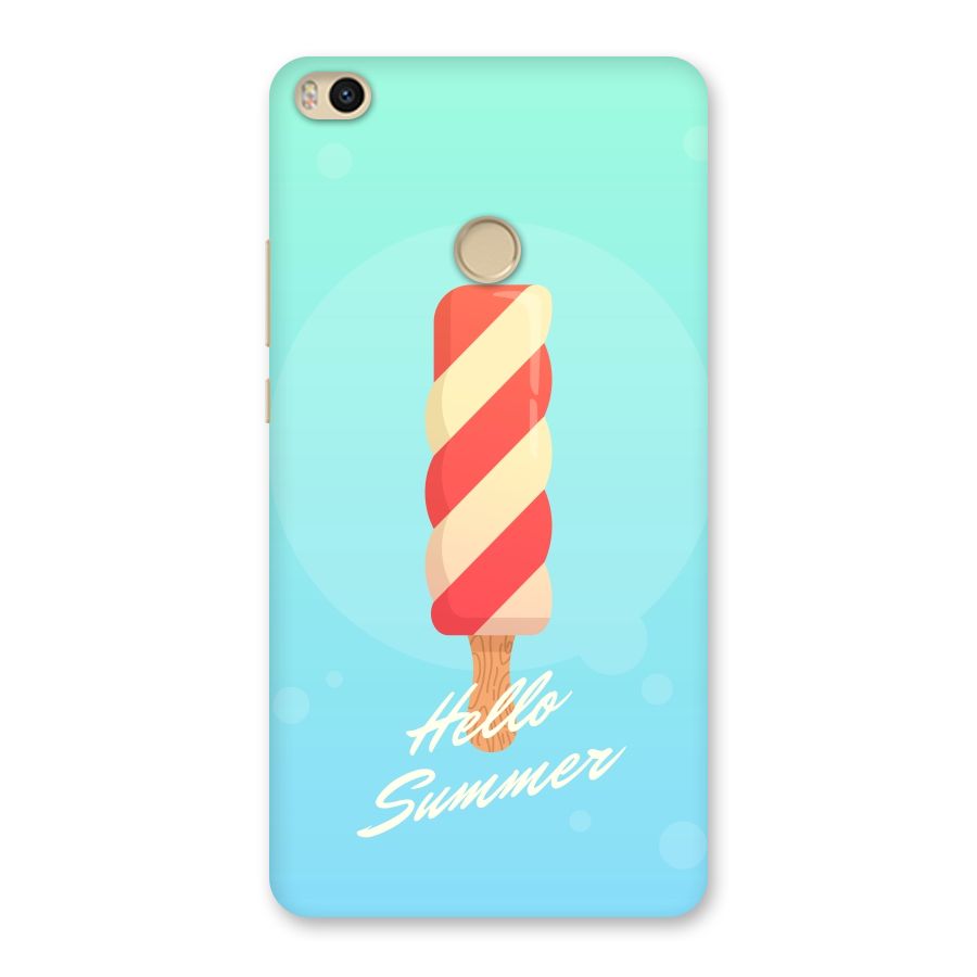 Hello Summer Back Case for Mi Max 2
