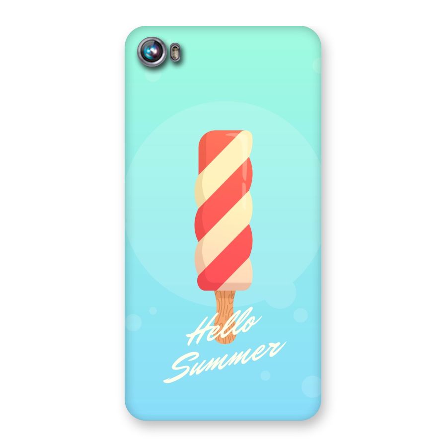 Hello Summer Back Case for Micromax Canvas Fire 4 A107
