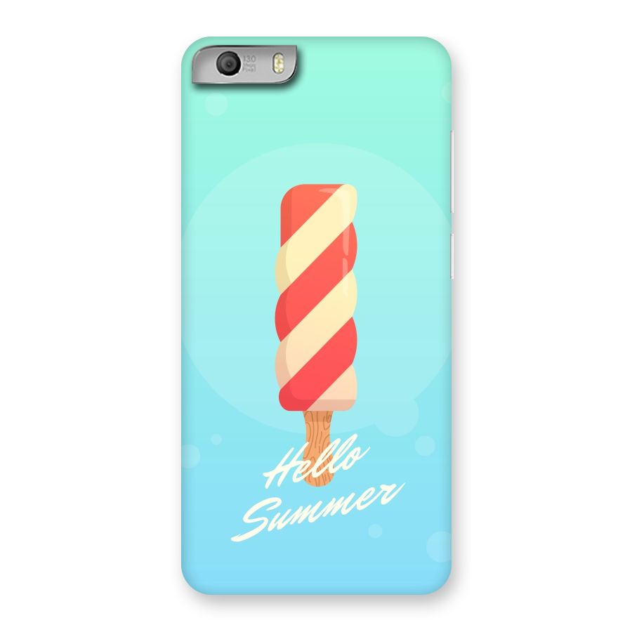 Hello Summer Back Case for Micromax Canvas Knight 2