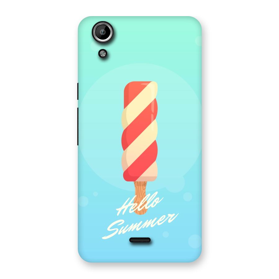 Hello Summer Back Case for Micromax Canvas Selfie Lens Q345