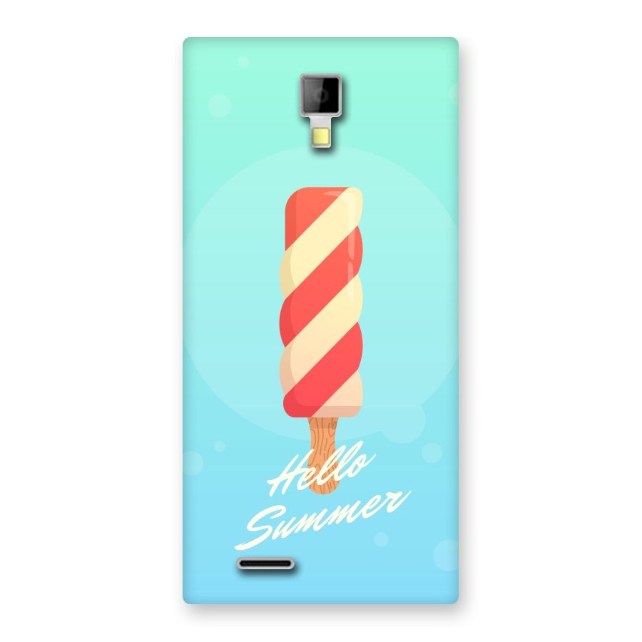 Hello Summer Back Case for Micromax Canvas Xpress A99