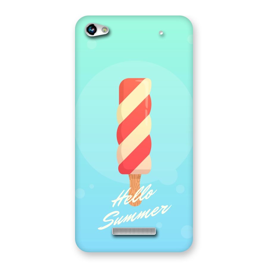 Hello Summer Back Case for Micromax Hue 2