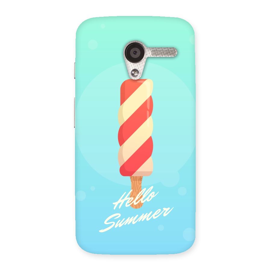 Hello Summer Back Case for Moto X