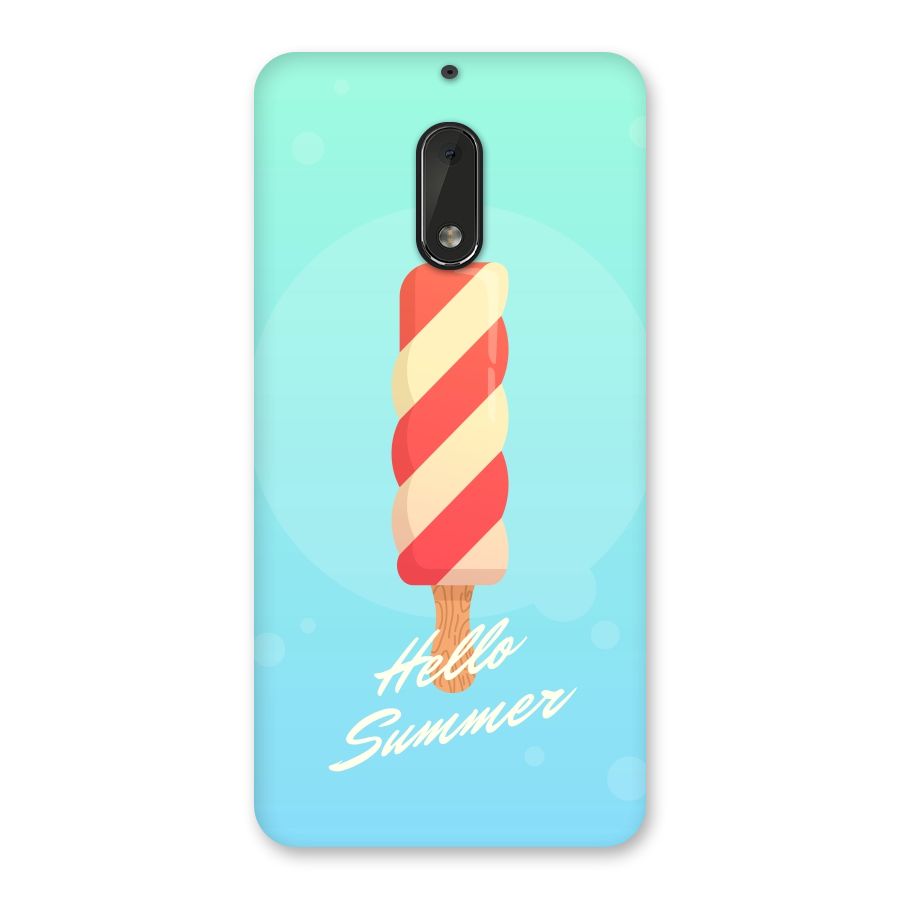 Hello Summer Back Case for Nokia 6