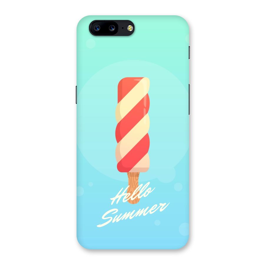 Hello Summer Back Case for OnePlus 5