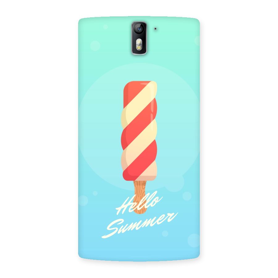 Hello Summer Back Case for One Plus One
