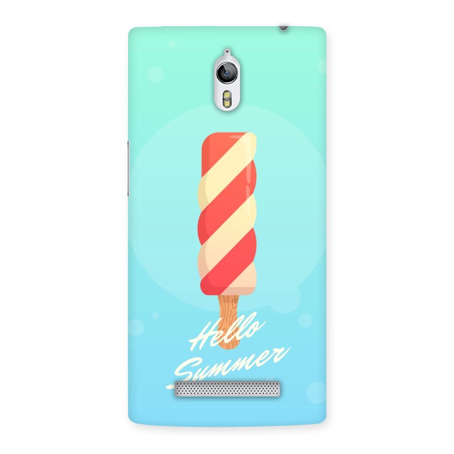 Hello Summer Back Case for Oppo Find 7