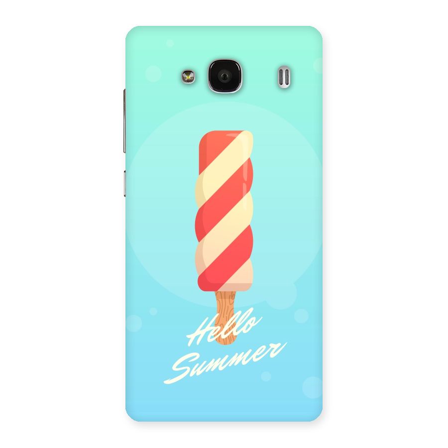 Hello Summer Back Case for Redmi 2s