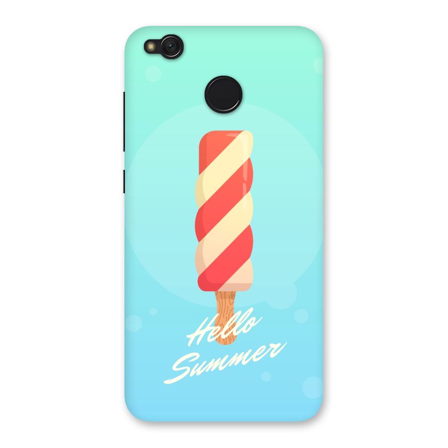 Hello Summer Back Case for Redmi 4