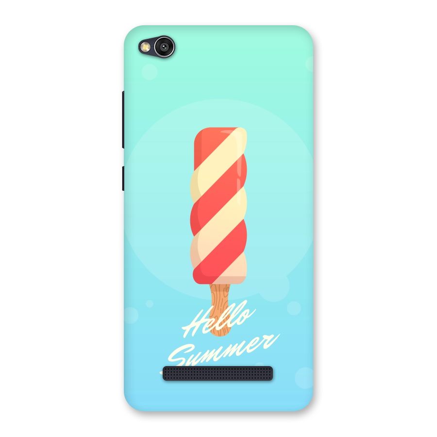 Hello Summer Back Case for Redmi 4A