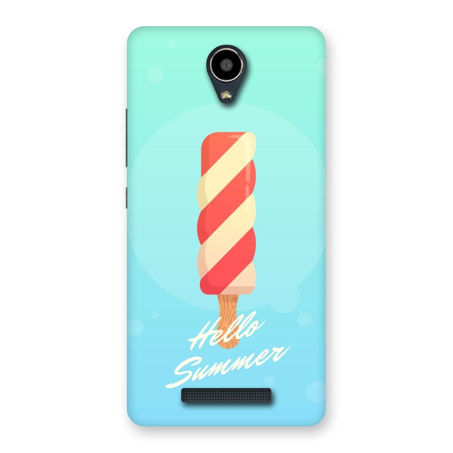 Hello Summer Back Case for Redmi Note 2