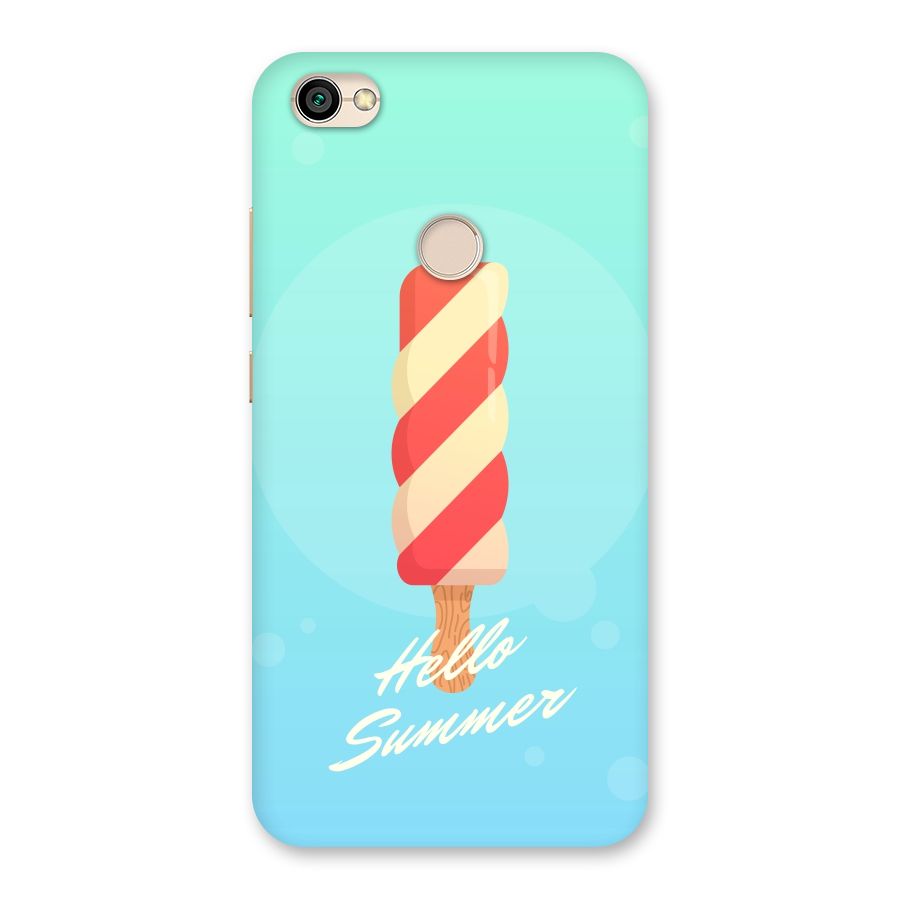 Hello Summer Back Case for Redmi Y1 2017