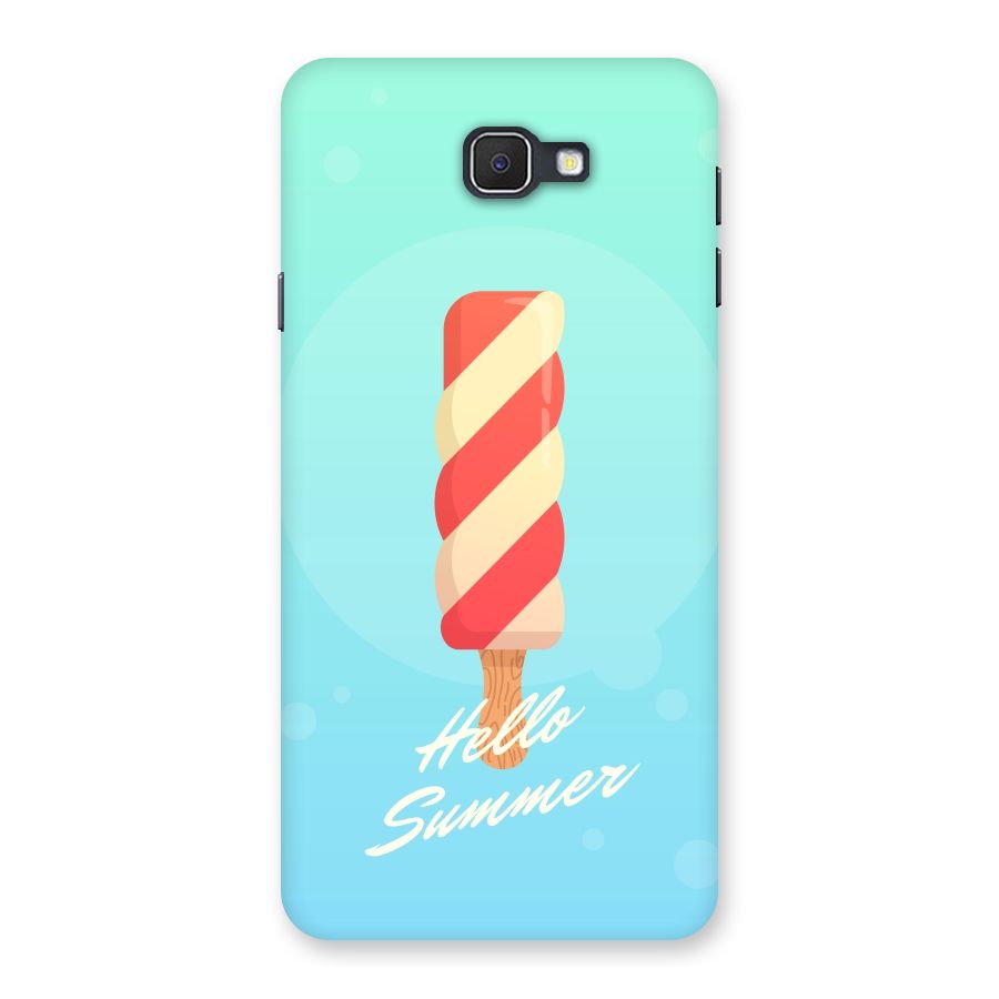 Hello Summer Back Case for Samsung Galaxy J7 Prime