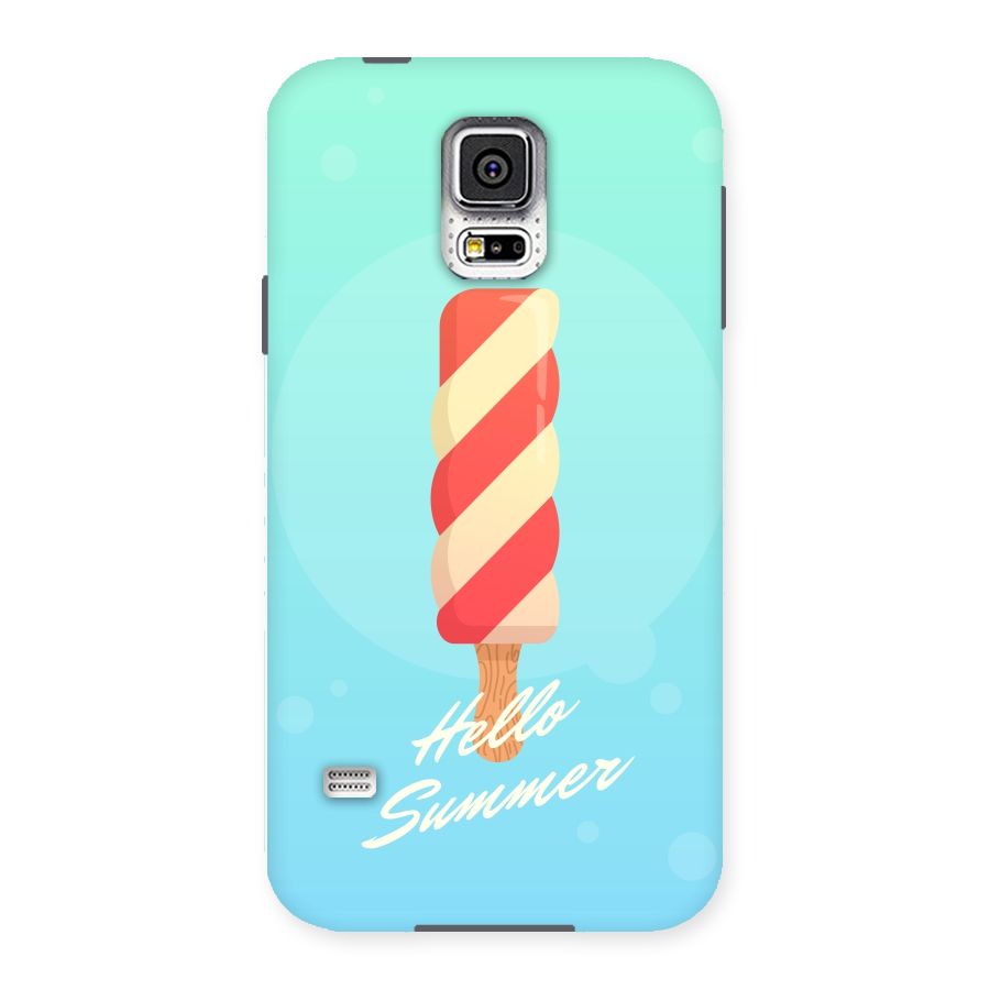 Hello Summer Back Case for Samsung Galaxy S5