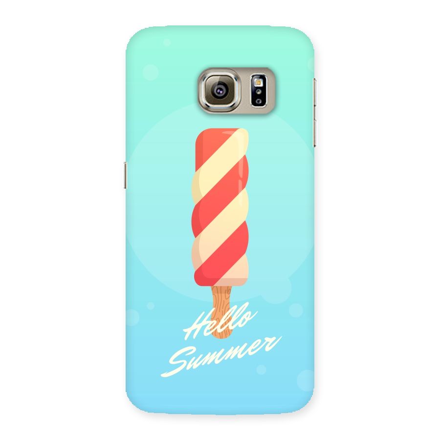 Hello Summer Back Case for Samsung Galaxy S6 Edge