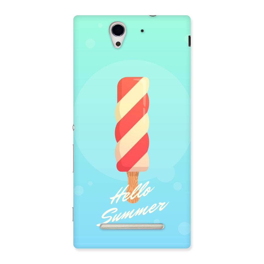 Hello Summer Back Case for Sony Xperia C3