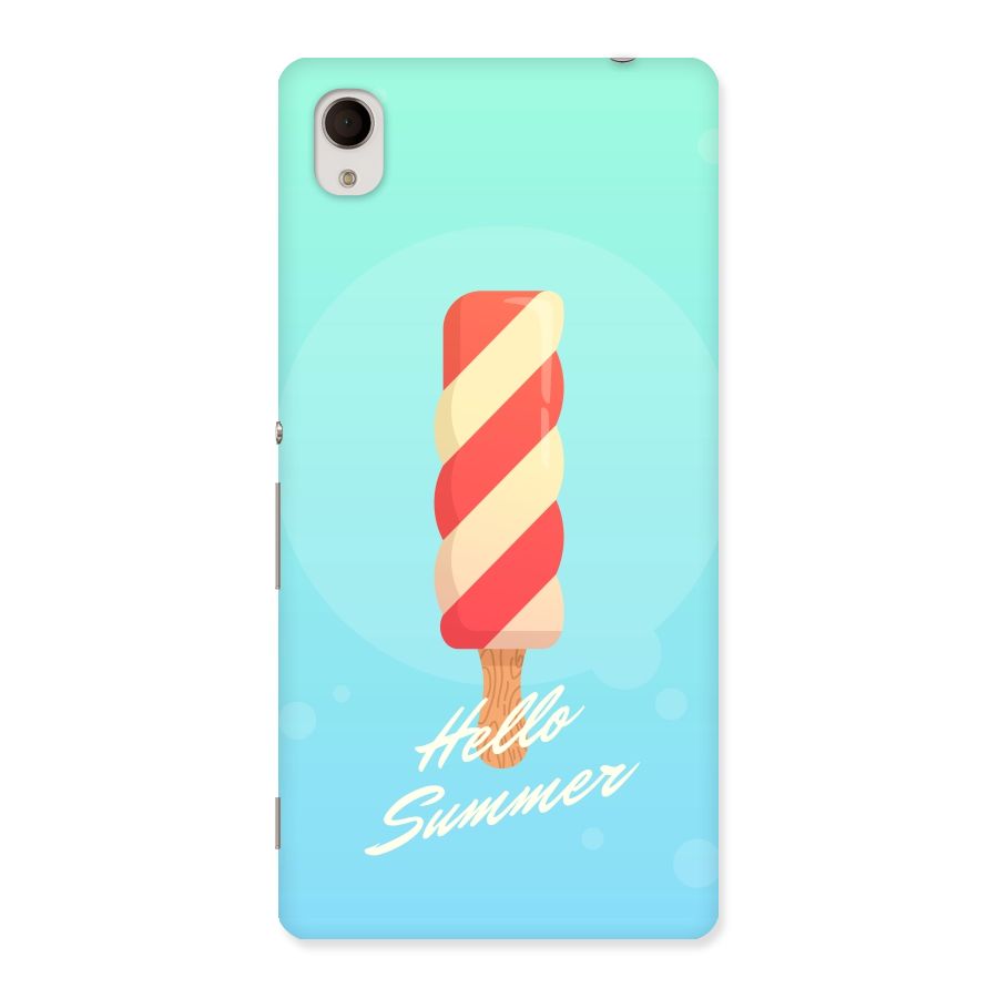 Hello Summer Back Case for Sony Xperia M4