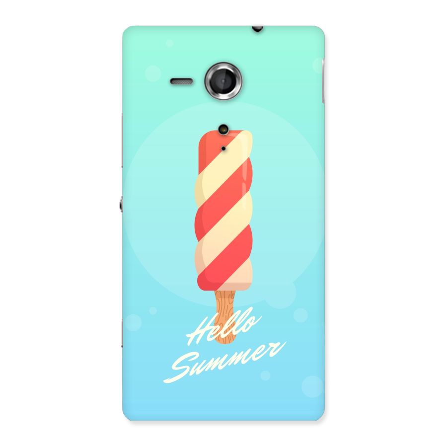 Hello Summer Back Case for Sony Xperia SP