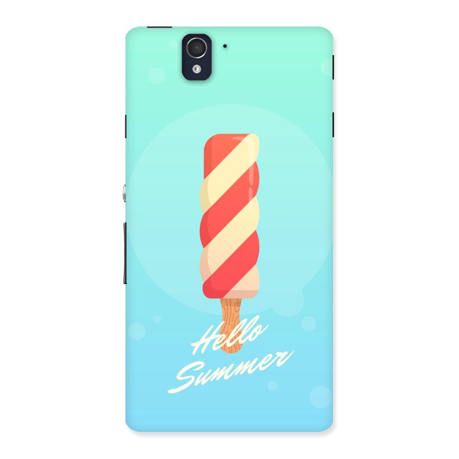Hello Summer Back Case for Sony Xperia Z
