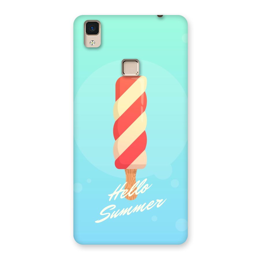 Hello Summer Back Case for V3 Max