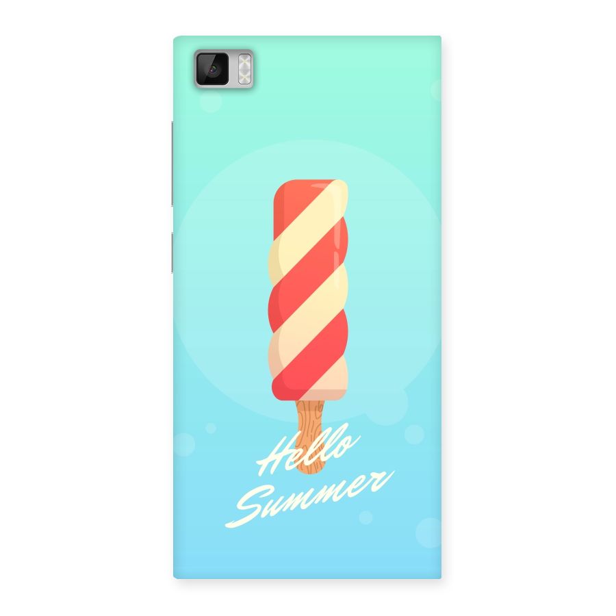 Hello Summer Back Case for Xiaomi Mi3