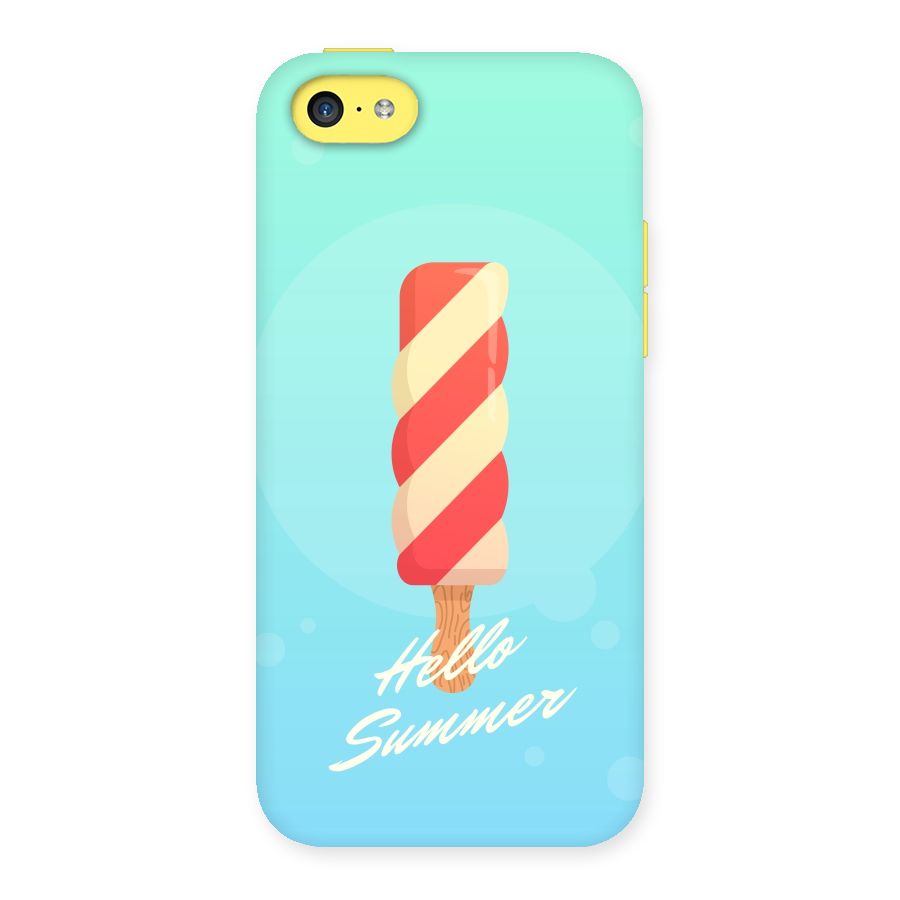 Hello Summer Back Case for iPhone 5C