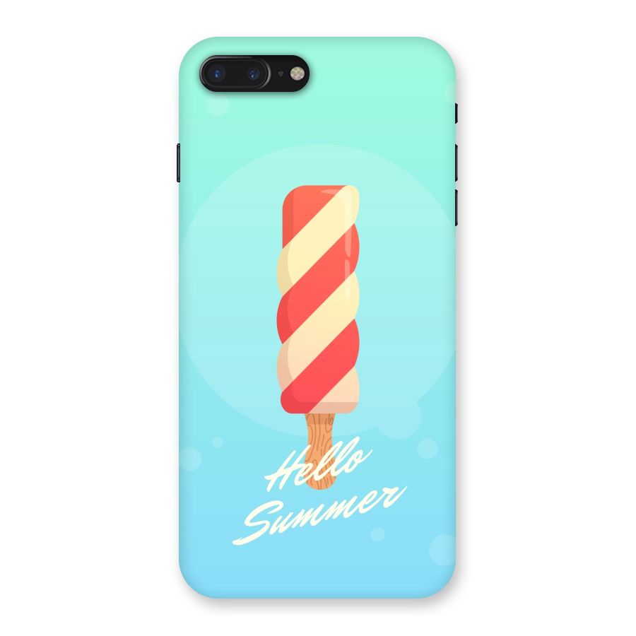 Hello Summer Back Case for iPhone 7 Plus
