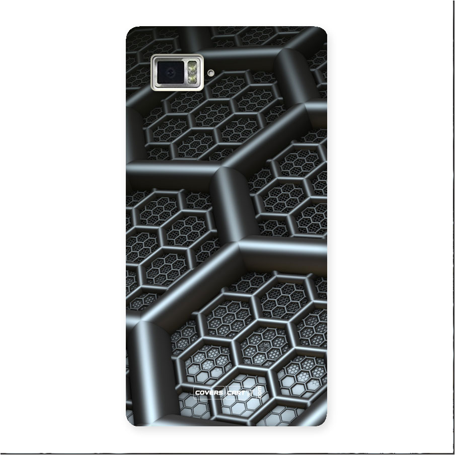 Hexa Black Abstract Back Case for Lenovo Vibe Z2 Pro K920)