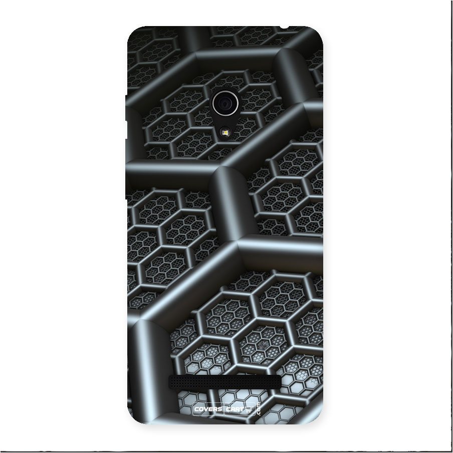 Hexa Black Abstract Back Case for Zenfone 5