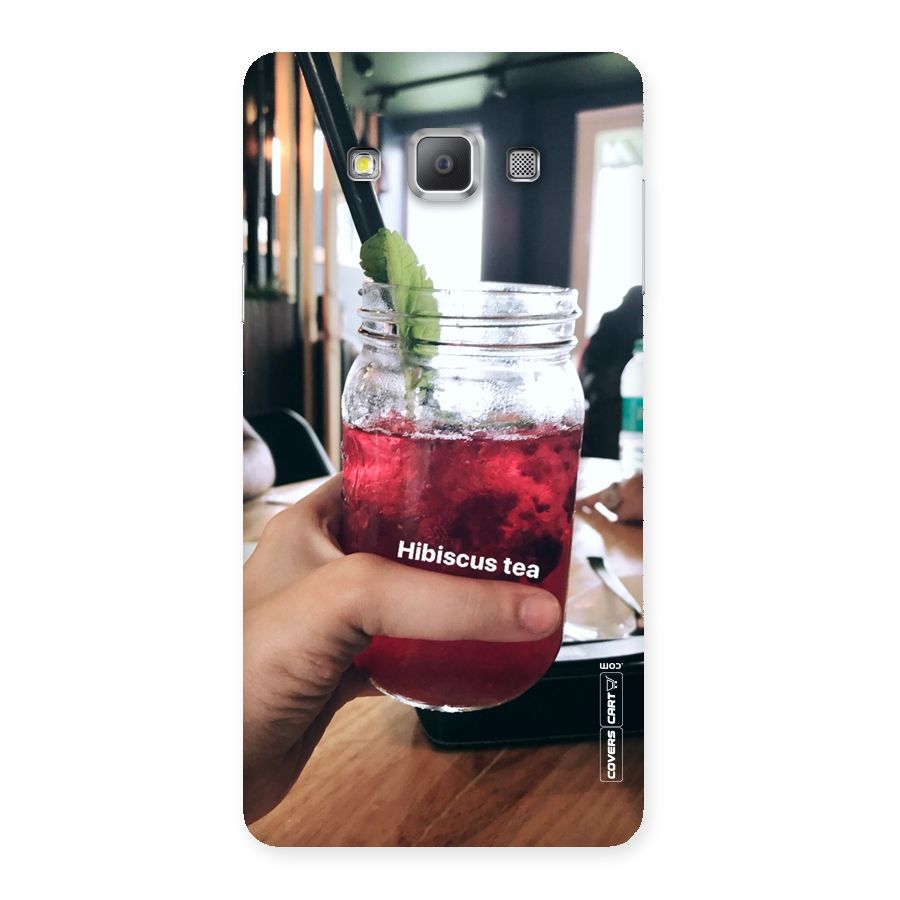 Hibiscus Tea Back Case for Galaxy A7