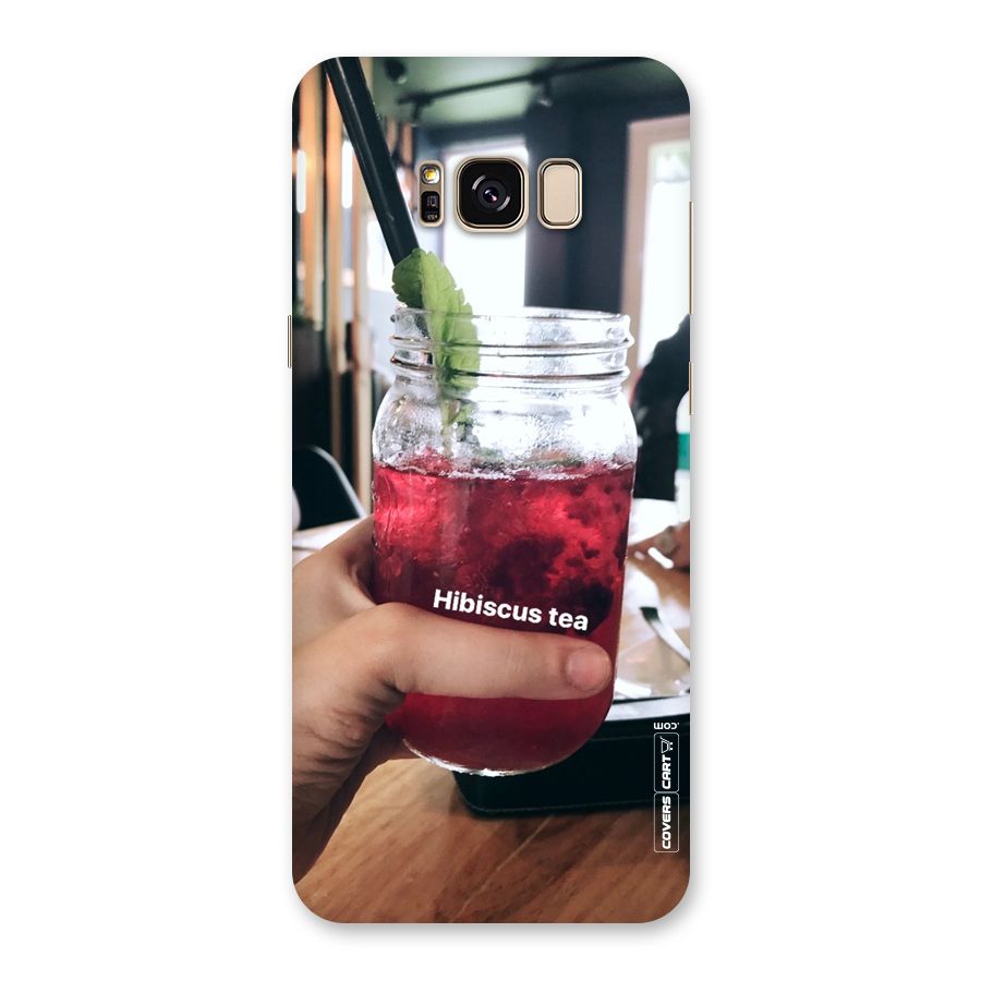 Hibiscus Tea Back Case for Galaxy S8 Plus