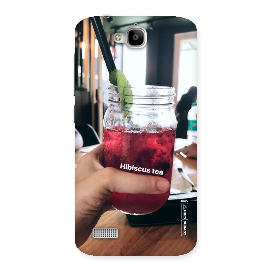 Hibiscus Tea Back Case for Honor Holly