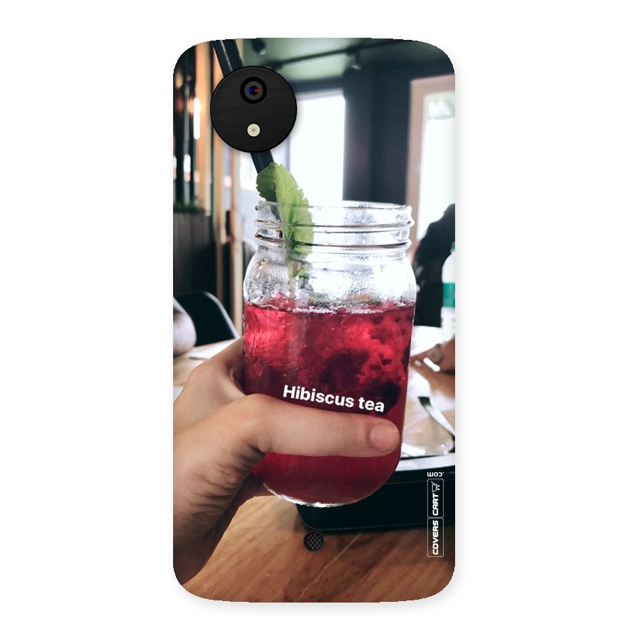 Hibiscus Tea Back Case for Micromax Canvas A1