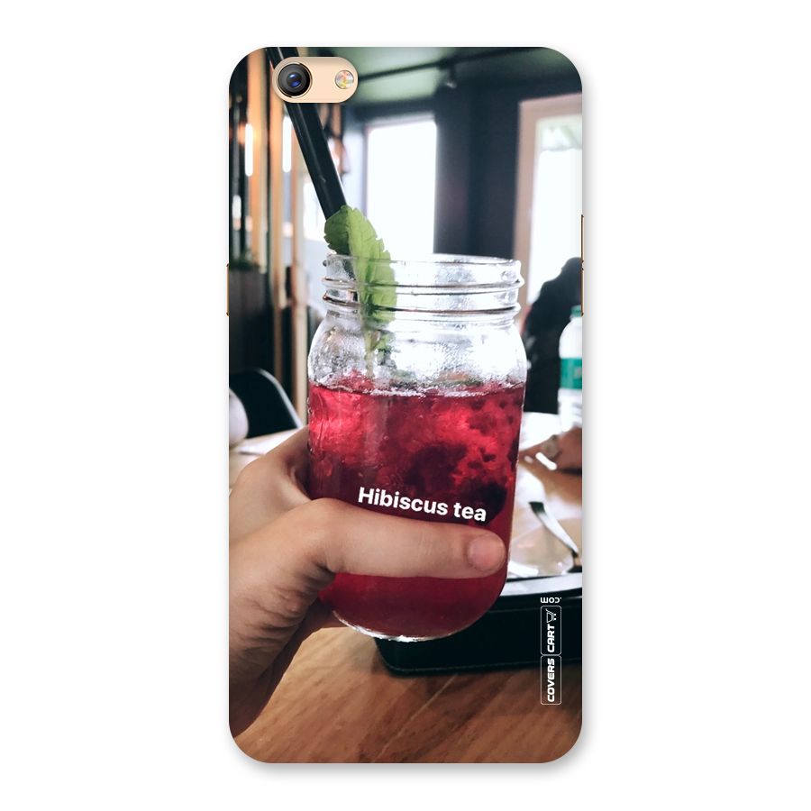 Hibiscus Tea Back Case for Oppo F3 Plus